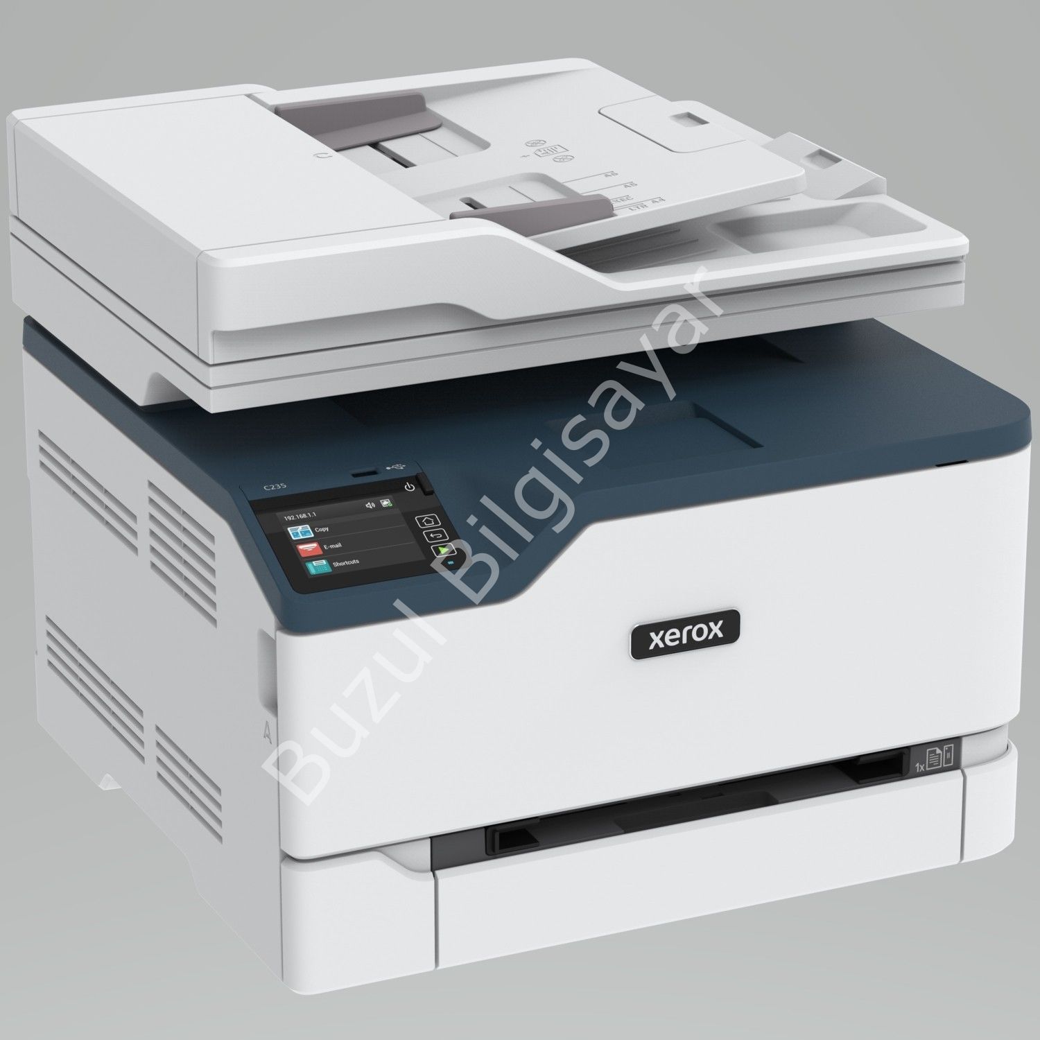 XEROX C235V_DNI RENKLİ LAZER YAZICI TARAYICI FOTOKOPİ FAX DUBLEX USB/ETHERNET/WIFI A4