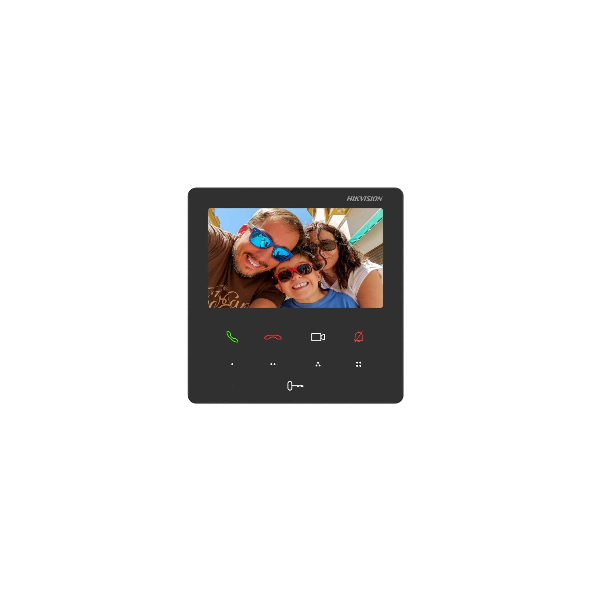 HIKVISION DS-KH6110-WE1 KABLOSUZ SİYAH IP GÖRÜNTÜLÜ DİAFON EKRAN