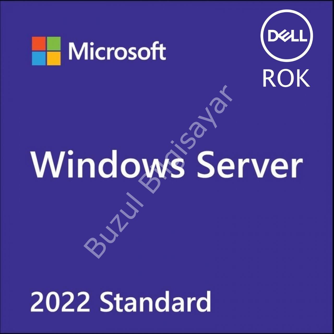 MICROSOFT WINDOWS 2022 SERVER STANDART DELL SERVER YAZILIMI W2K22STD-ROK