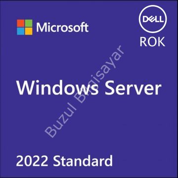 MICROSOFT WINDOWS 2022 SERVER STANDART DELL SERVER YAZILIMI W2K22STD-ROK
