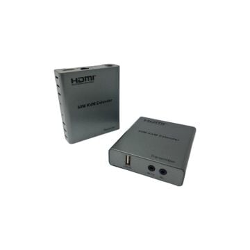 HERZ NVC-KVM4K60M CAT6 60MT (2Lİ) HDMI-USB-IR EXTENDER