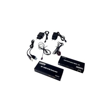 NOVACOM NVC-KVM4K120M CAT6 120MT (2Lİ) HDMI-USB-IR EXTENDER