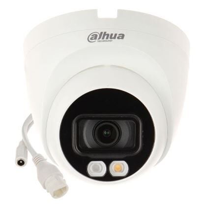 DAHUA IPC-HDW1249T-S-IL-0280B 2MP 2.8MM 30MT DAHİLİ SESLİ / FULL COLOR H265  POE IR DOME IP KAMERA