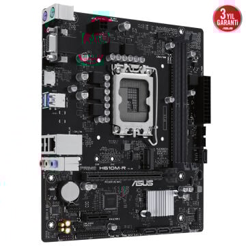 ASUS PRIME H610M-R-SI 2xDDR5 VGA/HDMI/DP 1xM.2 1xGLAN 1700P ANAKART