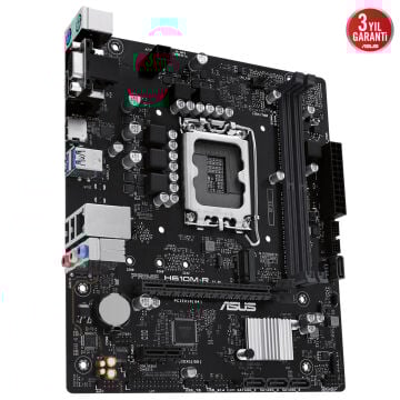 ASUS PRIME H610M-R-SI 2xDDR5 VGA/HDMI/DP 1xM.2 1xGLAN 1700P ANAKART