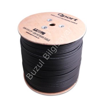 QPORT Q-CATFLASH 500MT CAT6 OUTDOOR LSZH NETWORK KABLO 23 AWG