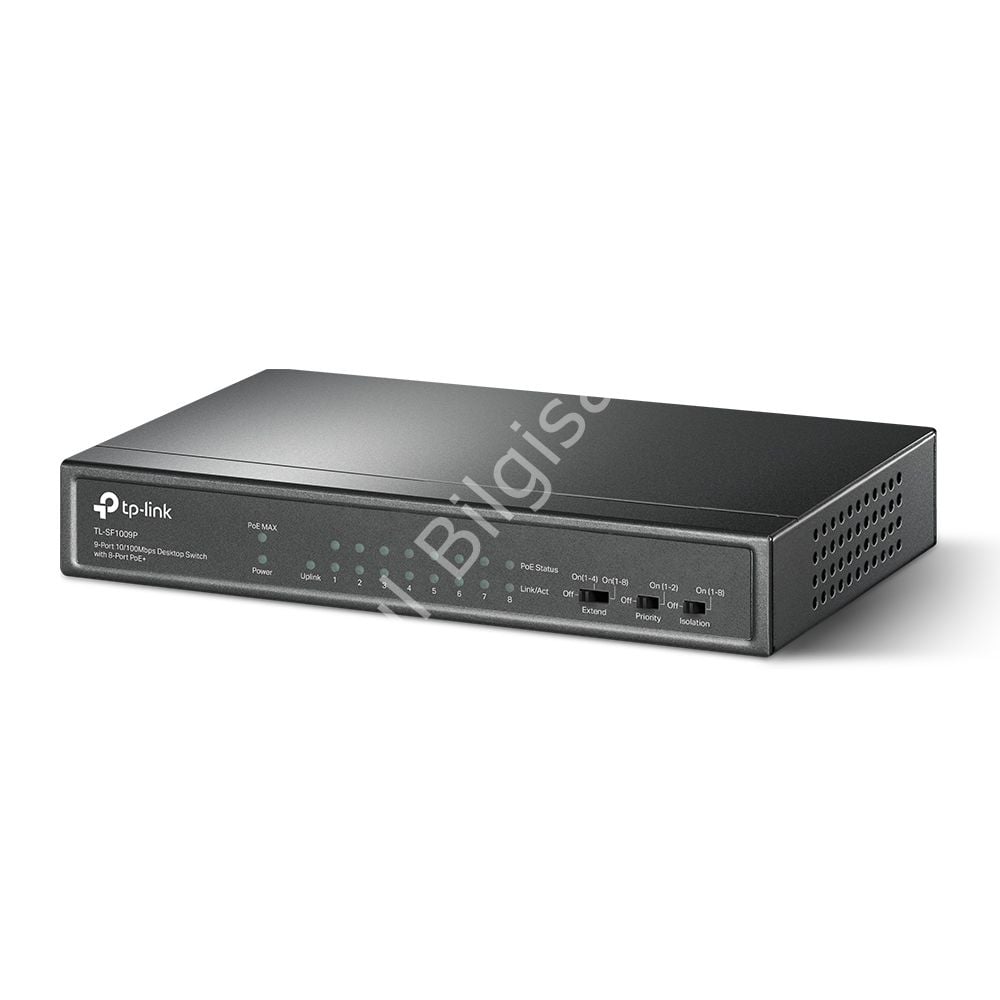 TP-LINK TL-SF1009P 9 PORT 10/100 POE 65W FAST ETHERNET DESKTOP SWITCH