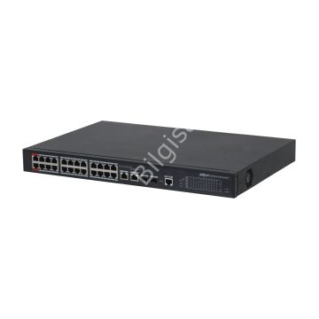 DAHUA PFS4226-24ET-360-V3 24 PORT POE 10/100 2xSFP 360W YONETILEBILIR SWITCH