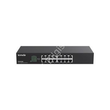TENDA TEG1016D 16 PORT 10/100/1000 YONETILEMEZ RACK MOUNT SWITCH