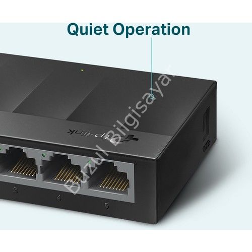TP-LINK LS1005G 5 PORT 10/100/1000 YONETILEMEZ DESKTOP SWITCH PLASTİK KASA