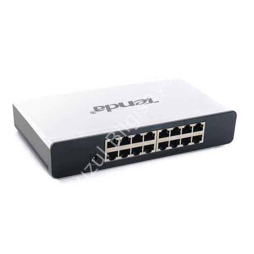 TENDA S16 16 PORT 10/100 YONETILEMEZ DESKTOP SWITCH