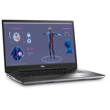 DELL M7780 XCTOP7780EMEA I7-13850HX 32GB NVME 512GB SSD 12GB RTX3500 17'' WIN11PRO MOBILE WS