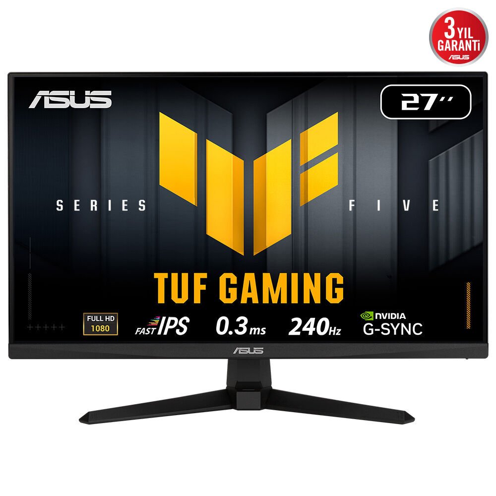 ASUS TUF GAMING VG279QM5A 27'' 0.3MS 240HZ 1920x1080 2xHDMI/DP VESA MM FULL HD LED MONITOR