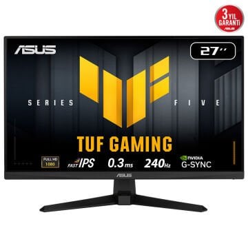ASUS TUF GAMING VG279QM5A 27'' 0.3MS 240HZ 1920x1080 2xHDMI/DP VESA MM FULL HD LED MONITOR