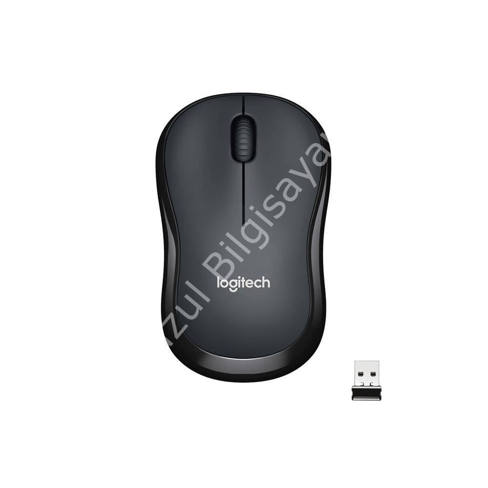 LOGITECH M221 910-006510 KABLOSUZ 1000 DPI SİYAH MOUSE CHARCOAL