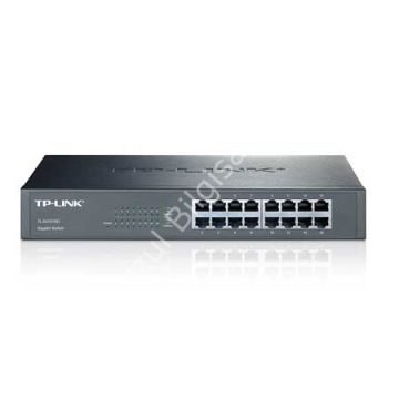 TP-LINK TL-SG1016D 16 PORT 10/100/1000 YONETILEMEZ RACK MOUNT SWITCH