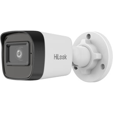 HILOOK IPC-B121HE-UC 2MP 2.8MM 30MT DAHİLİ SES H.264/H.264+/H.265/MJPEG IP66 METAL+PLASTİK KASA IR BULLET IP KAMERA
