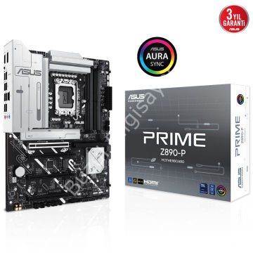 ASUS PRIME Z890-P 4x DDR5 DP/HDMI 4x M.2 1x 2.5GLAN USB4 1851P ANAKART