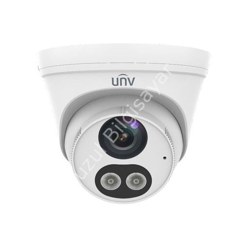 UNIVIEW IPC3612LB-AF28K-WL 2MP 2.8MM 30MT H.265 IP67 DAHİLİ SES COLORHUNTER IP DOME KAMERA