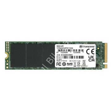 TRANSCEND 500GB 1900/900MB/s PCIE GEN3x4 NVME SSD TS500GMTE110Q