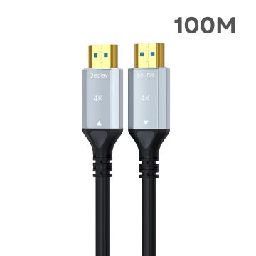S-LİNE FK05100-4KOPT 100MT 2.0V 4K FİBER OPTİK HDMI KABLO