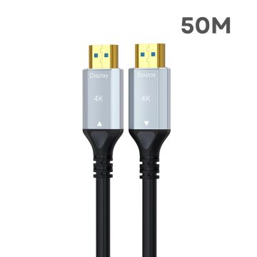 S-LİNE FK0550-4K-OPT 50MT 2.0V 4K FİBER OPTİK HDMI KABLO