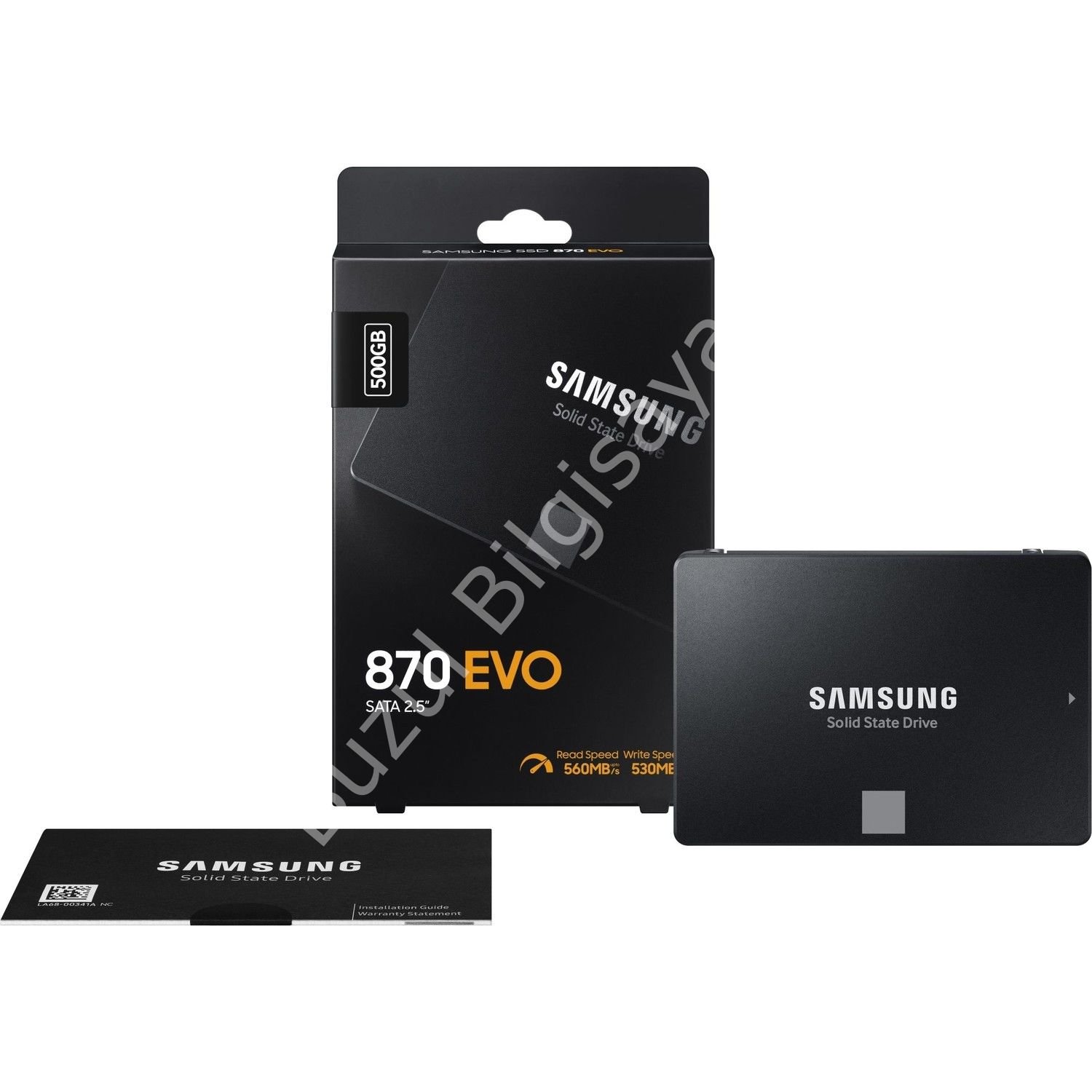 SAMSUNG 870 EVO 500GB 560/530MB/s 2.5'' SATA3 SSD MZ-77E500BW