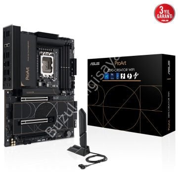 ASUS PROART Z890-CREATOR WIFI 4x DDR5 DP/HDMI 5x M.2 1x 2.5GLAN/WIFI7/BT 2x THUNDERBOLT5 1851P ANAKART