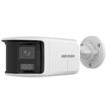 HIKVISION DS-2CD1T63G2P-LIUF/SRB 6MP 2.8MM PANORAMİC 30MT SMART HYBRID LIGHT IP67 DAHİLİ SES IR BULLET IP KAMERA
