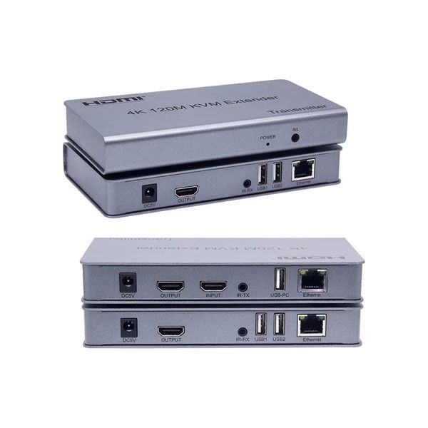 APRONX APX-120M CAT5E/CAT6 120M 4K HDMI-USB-IR EXTENDER