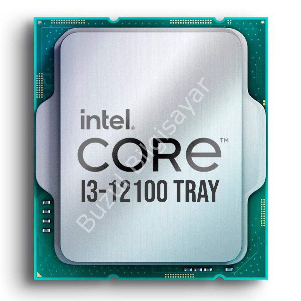 INTEL ALDER LAKE I3-12100 3.30GHz 12MB 1700p TRAY İŞLEMCİ