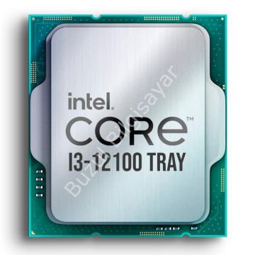 INTEL ALDER LAKE I3-12100 3.30GHz 12MB 1700p TRAY İŞLEMCİ