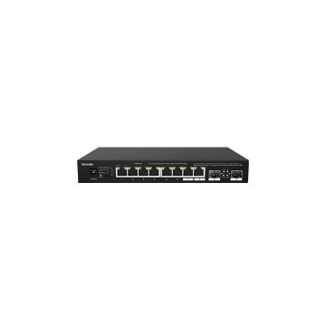 TENDA TEM2010F 8 PORT 10/100/1000/2.5G 2 X SFP YONETILEBILIR DESKTOP SWITCH