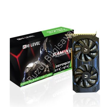 HI-LEVEL GTX1660TI 6GB GDDR6 192Bit HDMI/DP 16X DX11 HLV1660TID66G192D
