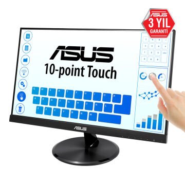 ASUS VT229H 21.5'' 5MS 1920x1080 VGA/HDMI VESA MM DOKUNMATİK LED MONITOR