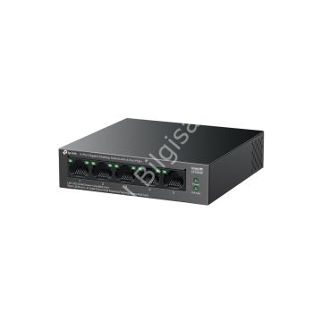 TP-LINK LS105GP 5 PORT 10/100/1000 4 PORT POE+ YONETILEMEZ DESKTOP SWITCH METAL KASA