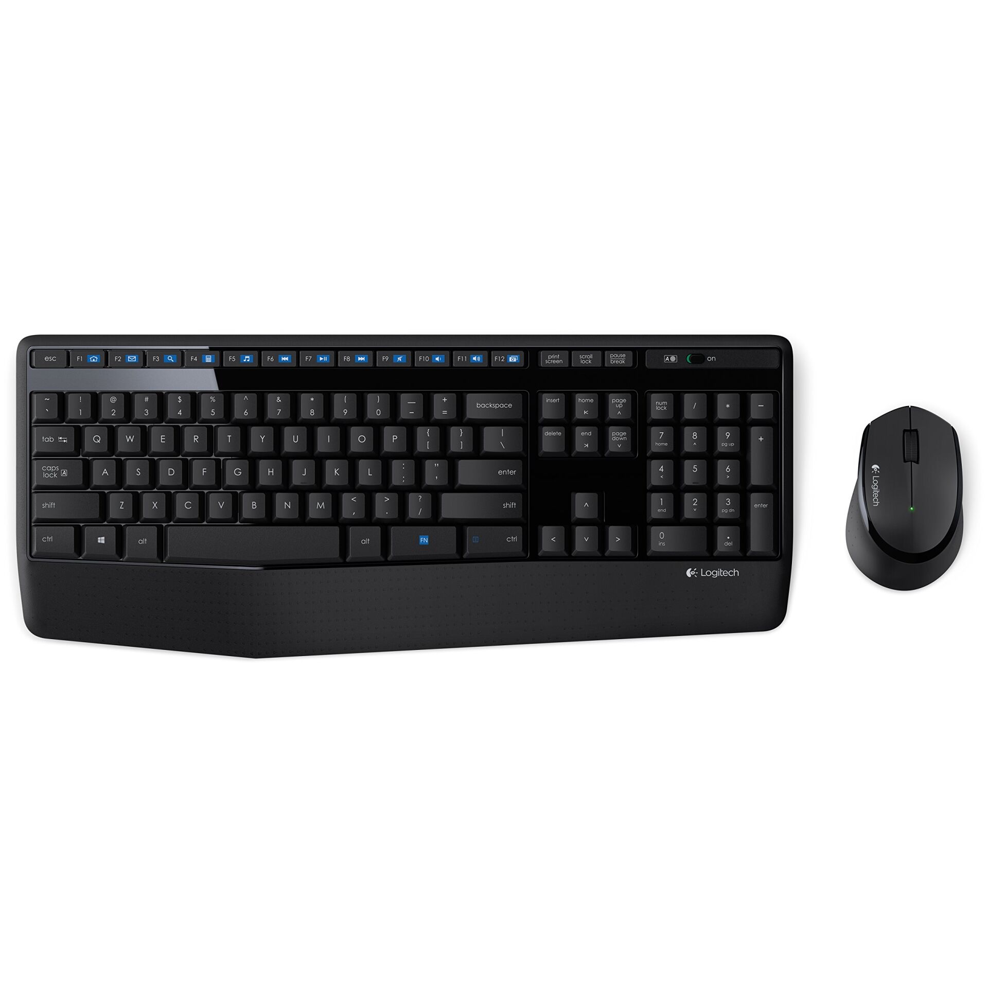 LOGITECH MK345 TÜRKÇE KABLOSUZ MULTİMEDYA SİYAH NANO ALICI Q KLAVYE MOUSE