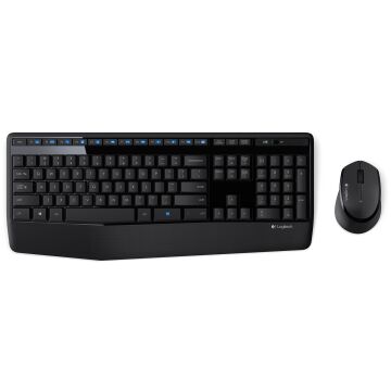 LOGITECH MK345 TÜRKÇE KABLOSUZ MULTİMEDYA SİYAH NANO ALICI Q KLAVYE MOUSE