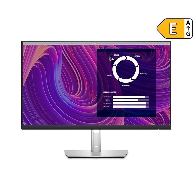 DELL P2423D 23.8'' 8MS 2K 2560x1440 HDMI/DP PIVOT 60HZ SİYAH FULL HD IPS MONITOR
