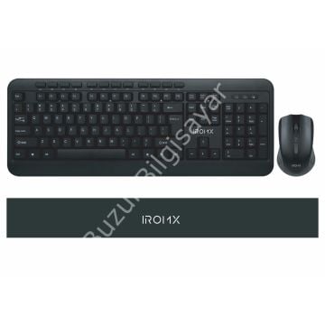 IROMX SWM30C TR KABLOSUZ MULTİMEDYA SİYAH Q KLAVYE+MOUSE