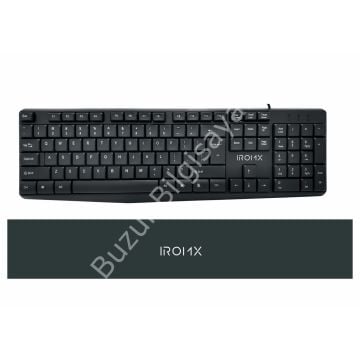 IROMX SK10X TR KABLOLU STANDART SİYAH Q KLAVYE