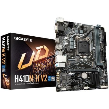 GIGABYTE H410M-H-V2 2xDDR4 1XVGA/1XHDMI 1xGLAN 1xM.2 1200Pin ANAKART