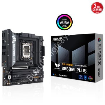 ASUS TUF GAMING B860M-PLUS 4x DDR5 DP/HDMI 3x M.2 1x 2.5GLAN USB3.2 1851P ANAKART