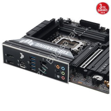 ASUS TUF GAMING B860M-PLUS 4x DDR5 DP/HDMI 3x M.2 1x 2.5GLAN USB3.2 1851P ANAKART