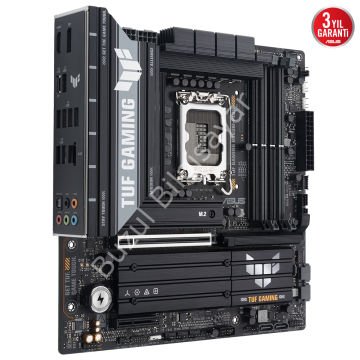 ASUS TUF GAMING B860M-PLUS 4x DDR5 DP/HDMI 3x M.2 1x 2.5GLAN USB3.2 1851P ANAKART