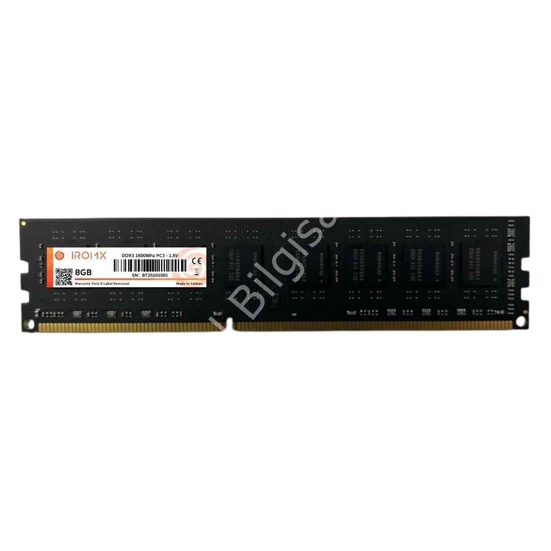 IROMX 8GB 1600MHz DDR3 (SAMSUNG CHIP) PC RAM