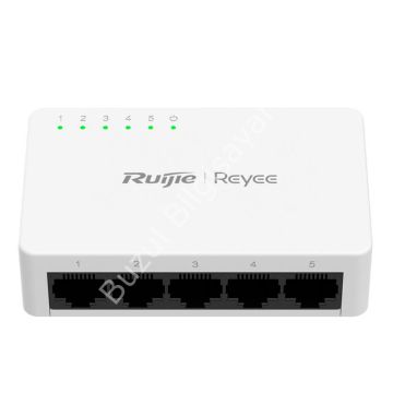 RUIJIE REYEE ES05G-L 5 PORT 10/100/1000 YONETILEMEZ DESKTOP SWITCH PLASTİK KASA